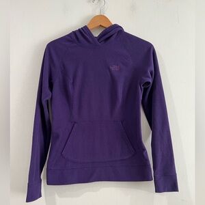 North Face Hoodie Womens fleece S Purple